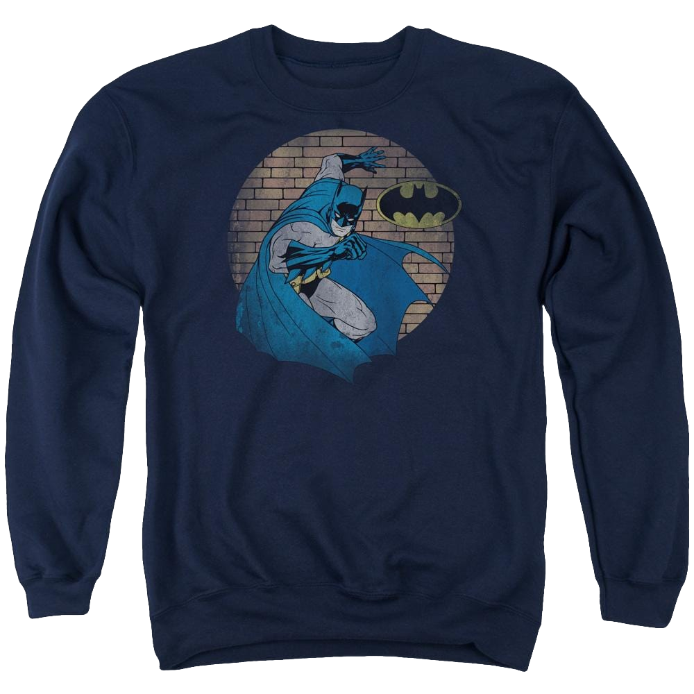 Batman In The Spotlight - Men's Crewneck Sweatshirt Men's Crewneck Sweatshirt Batman