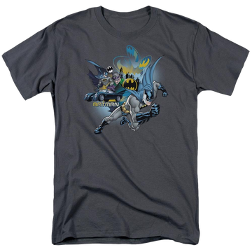 Charcoal men's regular fit t-shirt with Batman Call Of Duty graphic