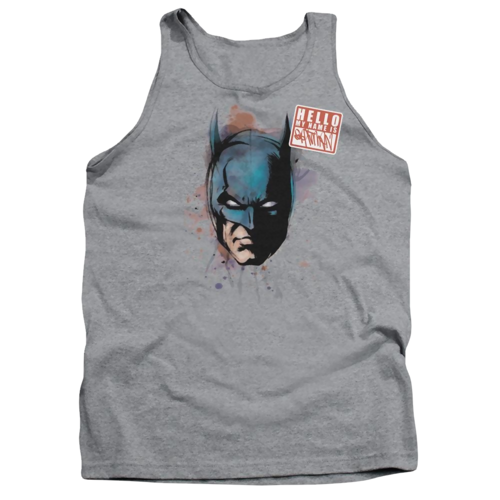 Batman Hello Men's Tank Men's Tank Batman