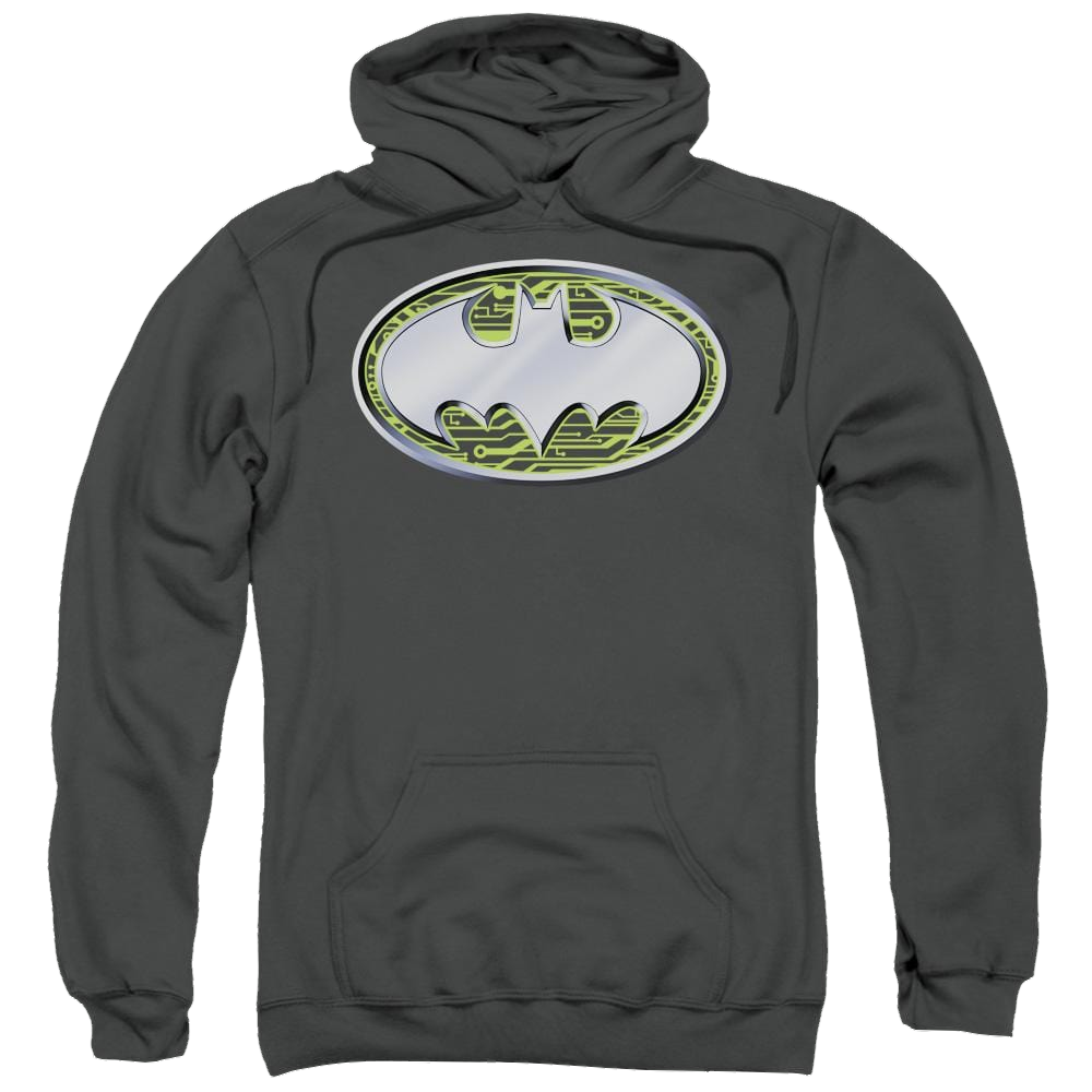 Batman Circuits Logo - Pullover Hoodie Pullover Hoodie Batman