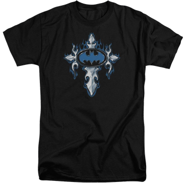 Batman Gothic Steel Logo - Men's Tall Fit T-Shirt Men's Tall Fit T-Shirt Batman