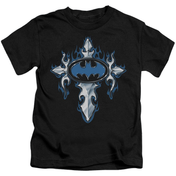 DC Batman Gothic Steel Logo - Kid's T-Shirt Kid's T-Shirt (Ages 4-7) Batman