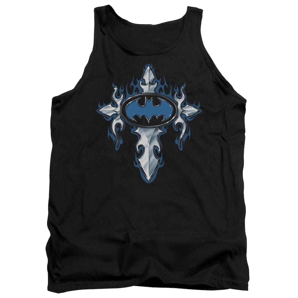 Batman Gothic Steel Logo Men's Tank Men's Tank Batman