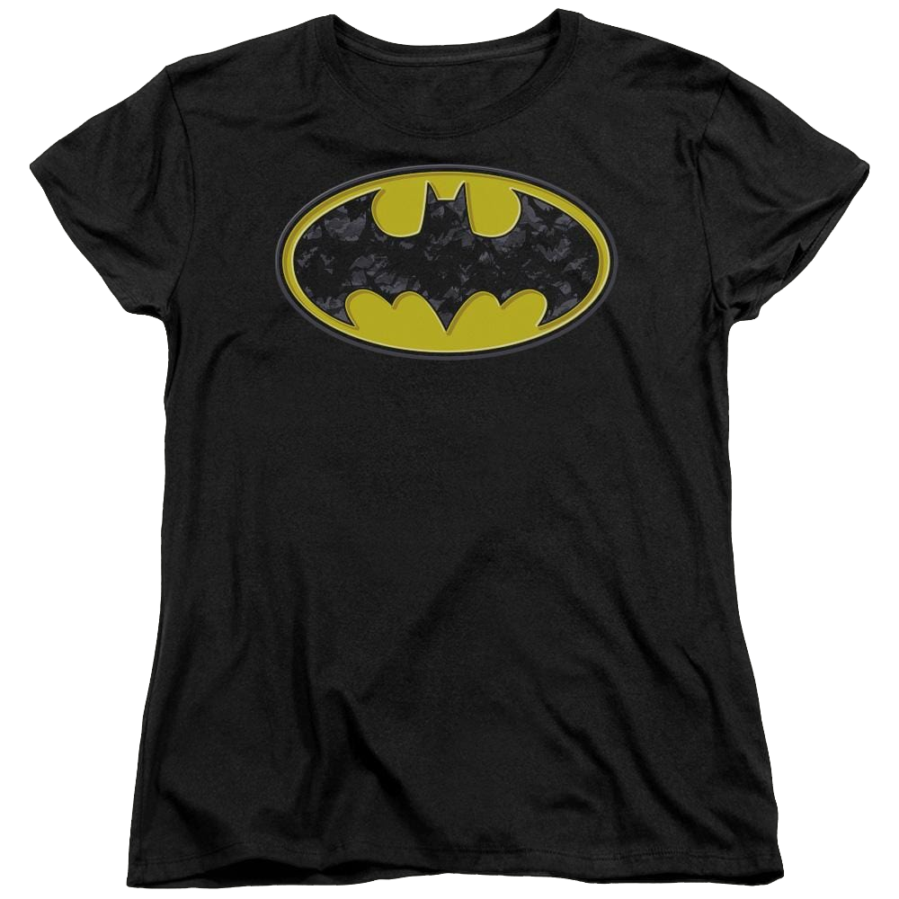 Batman Bats In Logo - Women's T-Shirt Women's T-Shirt Batman