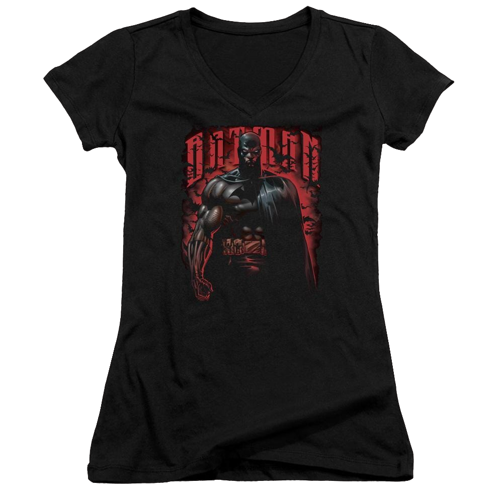 Batman Red Knight - Juniors V-Neck T-Shirt Juniors V-Neck T-Shirt Batman