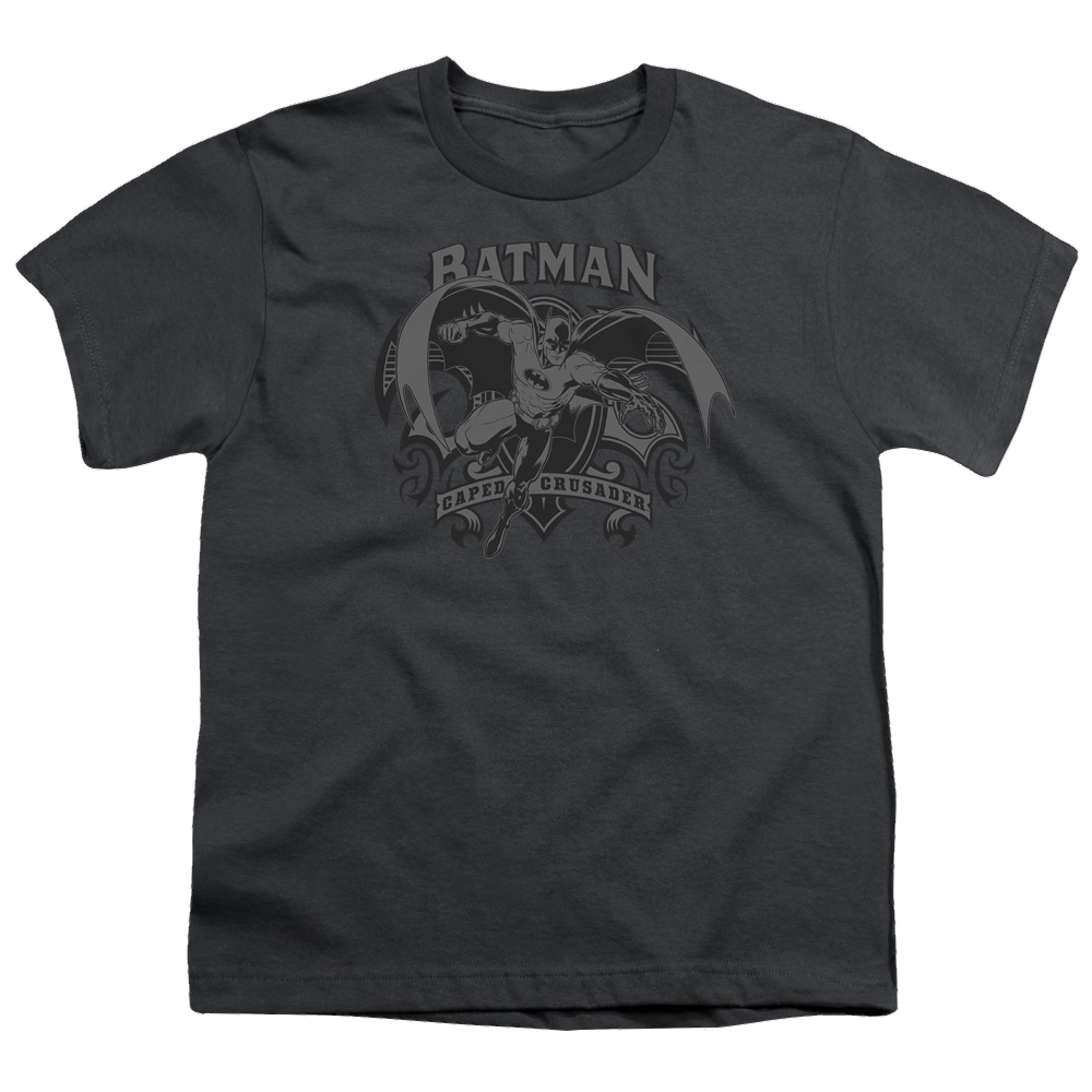 DC Batman Crusade - Youth T-Shirt Youth T-Shirt (Ages 8-12) Batman