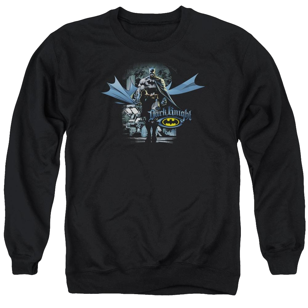 Batman From The Depths - Men's Crewneck Sweatshirt Men's Crewneck Sweatshirt Batman