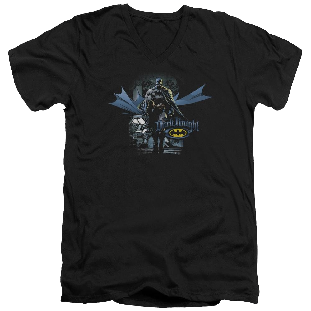 Batman From The Depths - Men's V-Neck T-Shirt Men's V-Neck T-Shirt Batman