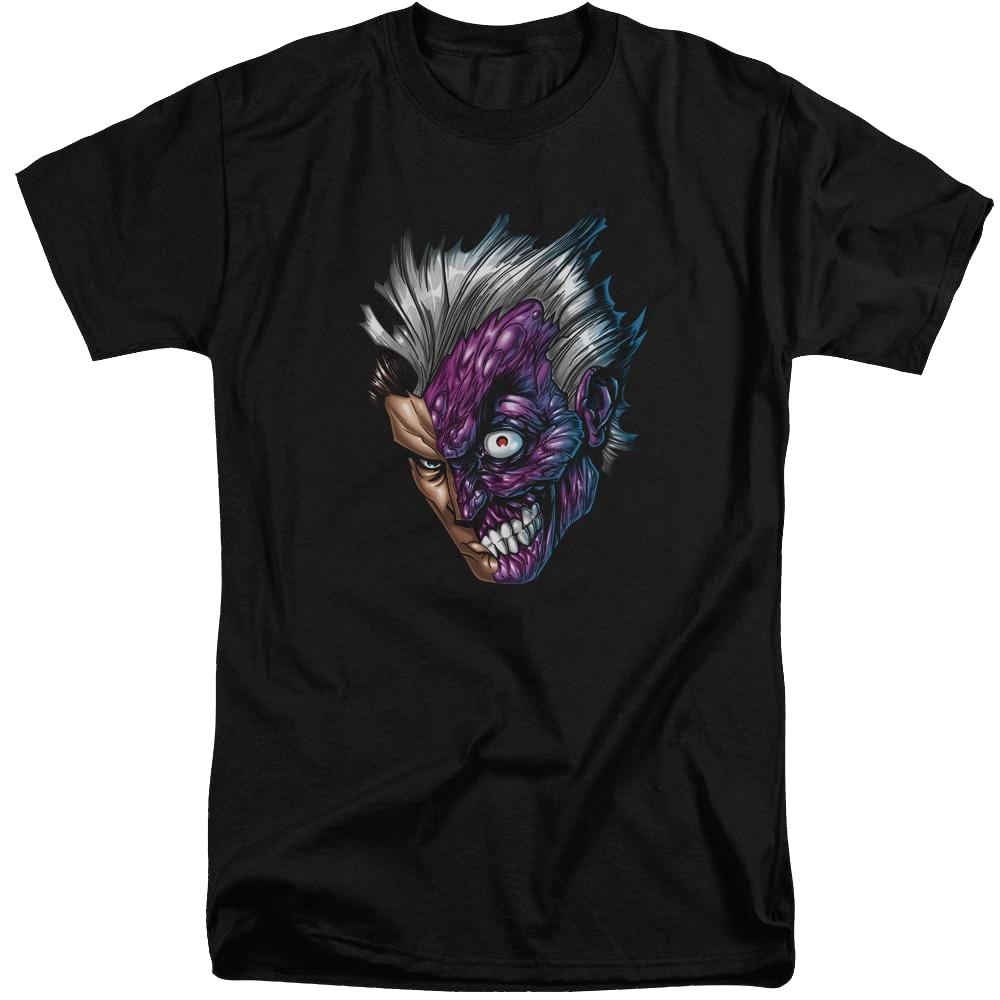 Batman Just Face - Men's Tall Fit T-Shirt Men's Tall Fit T-Shirt Batman