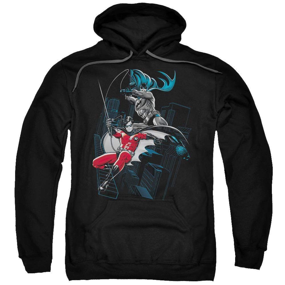 Batman Black And White - Pullover Hoodie Pullover Hoodie Batman