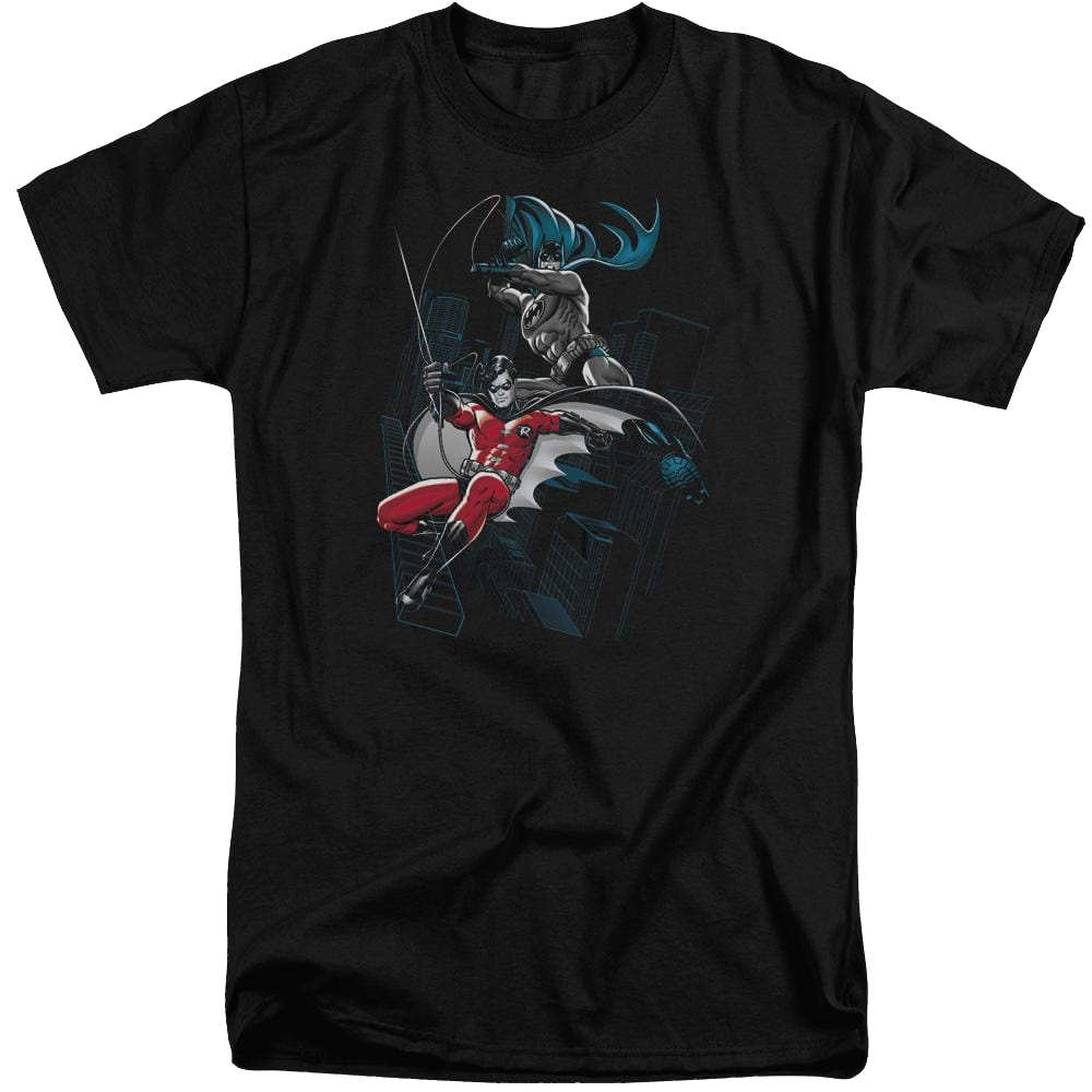Batman Black And White - Men's Tall Fit T-Shirt Men's Tall Fit T-Shirt Batman