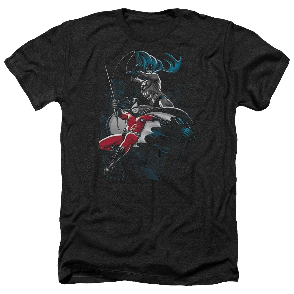 Batman Black And White - Men's Heather T-Shirt Men's Heather T-Shirt Batman