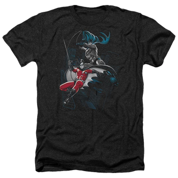Batman Black And White - Men's Heather T-Shirt Men's Heather T-Shirt Batman