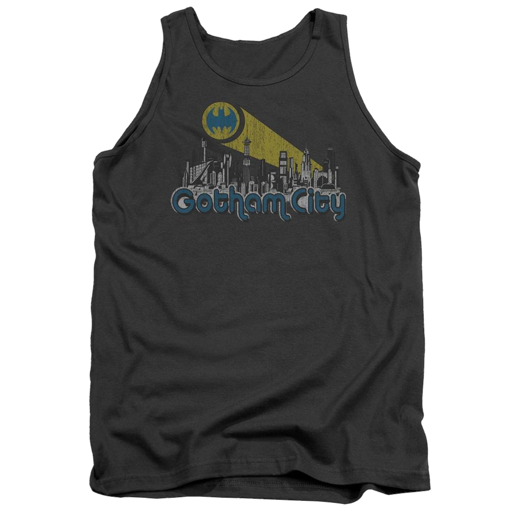 Batman Gotham City Distressed Men's Tank Men's Tank Batman
