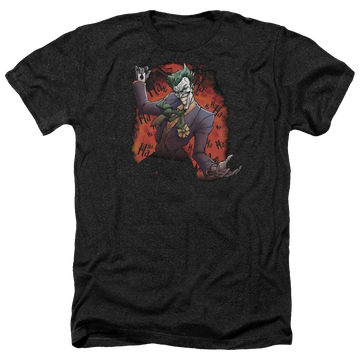 Batman Jokers Ave - Men's Heather T-Shirt Men's Heather T-Shirt Joker