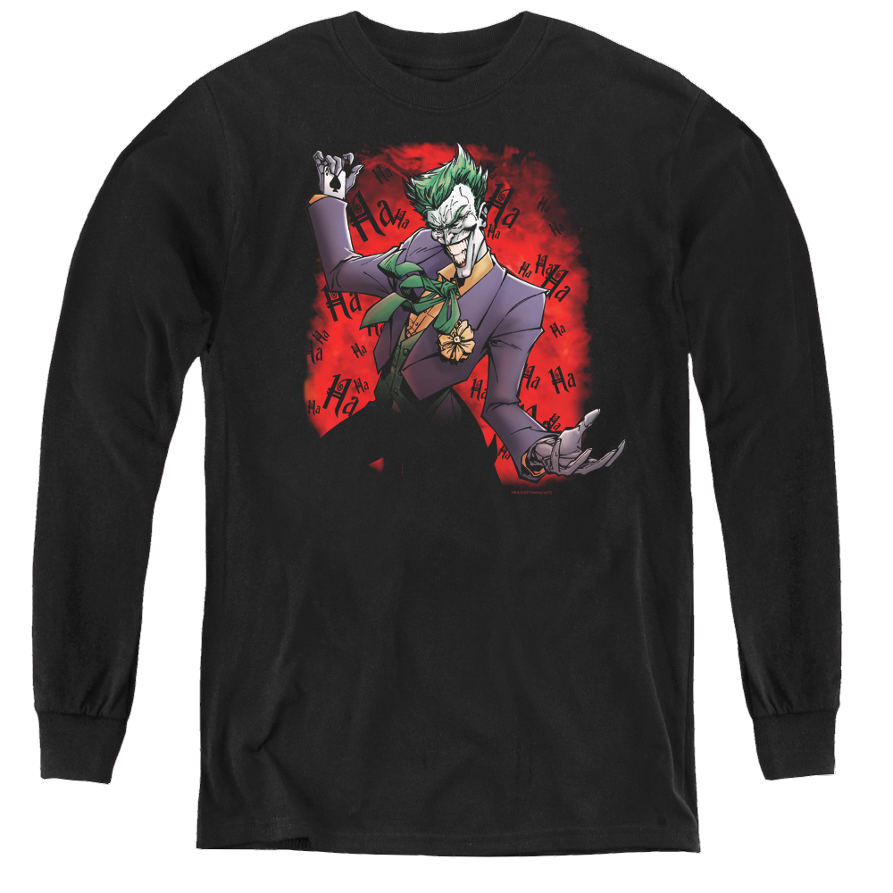 Joker, The Jokers Ave - Youth Long Sleeve T-Shirt Youth Long Sleeve T-Shirt Joker