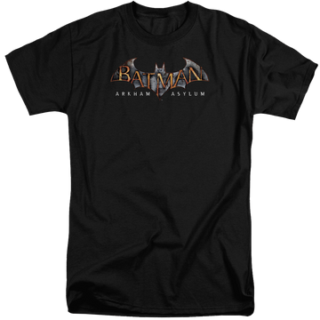 Batman - Arkham Arkham Asylum Logo - Men's Tall Fit T-Shirt Men's Tall Fit T-Shirt Batman