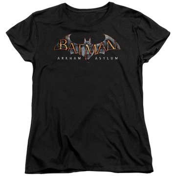 Batman - Arkham Arkham Asylum Logo - Women's T-Shirt Women's T-Shirt Batman