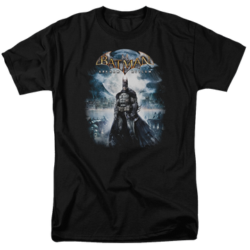 Batman - Arkham Game Cover - Men's Regular Fit T-Shirt Men's Regular Fit T-Shirt Batman