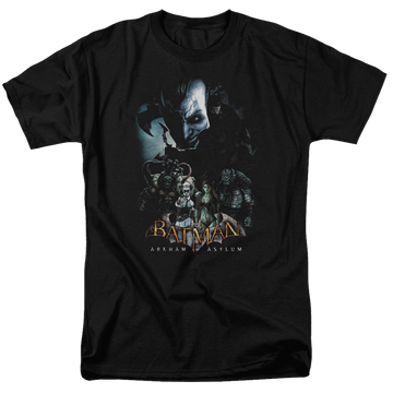 Batman - Arkham Five Against One - Men's Regular Fit T-Shirt Men's Regular Fit T-Shirt Batman