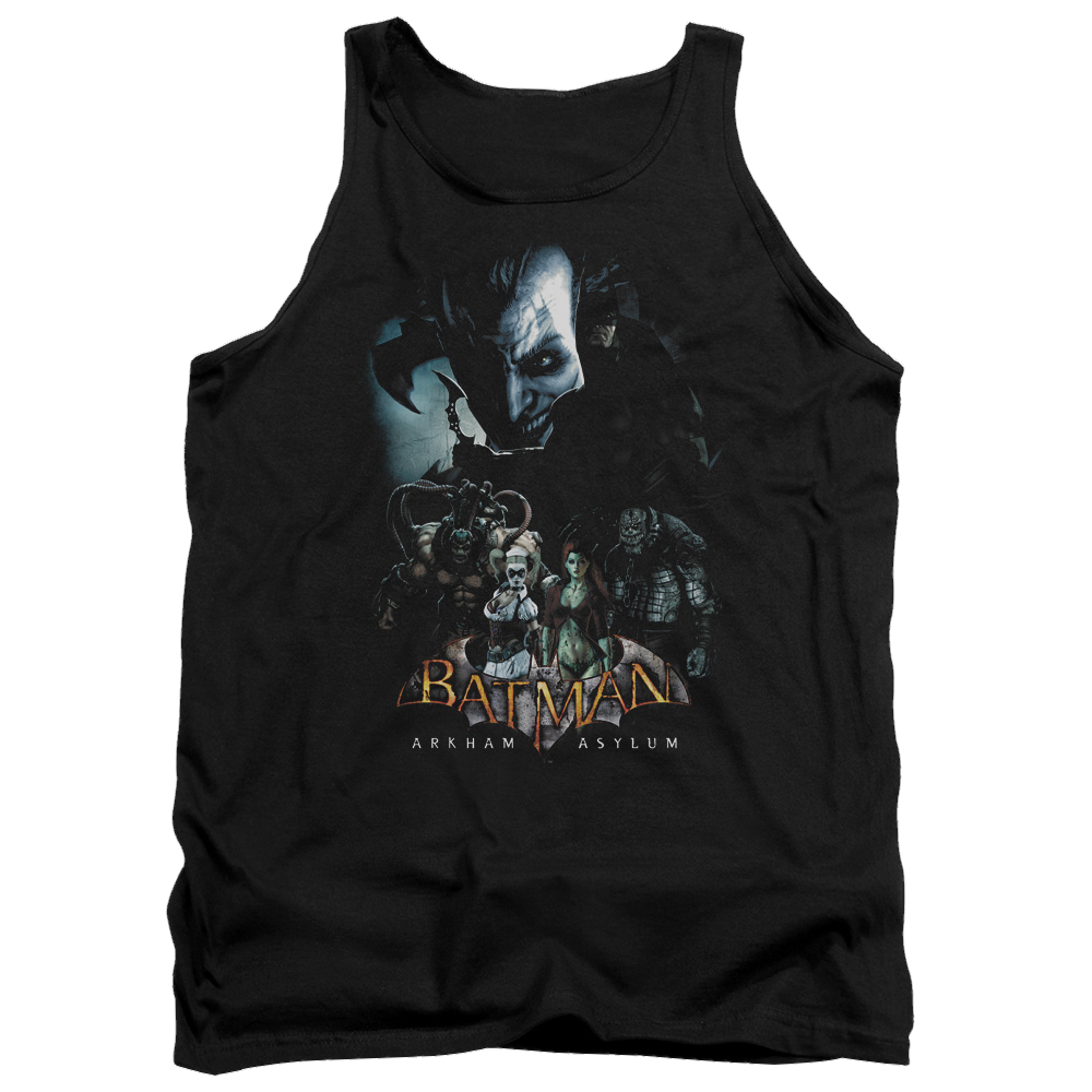 Batman - Arkham Five Against One Men's Tank Men's Tank Batman