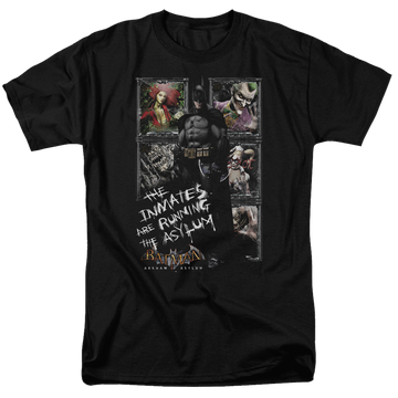Batman - Arkham Running The Asylum - Men's Regular Fit T-Shirt Men's Regular Fit T-Shirt Batman