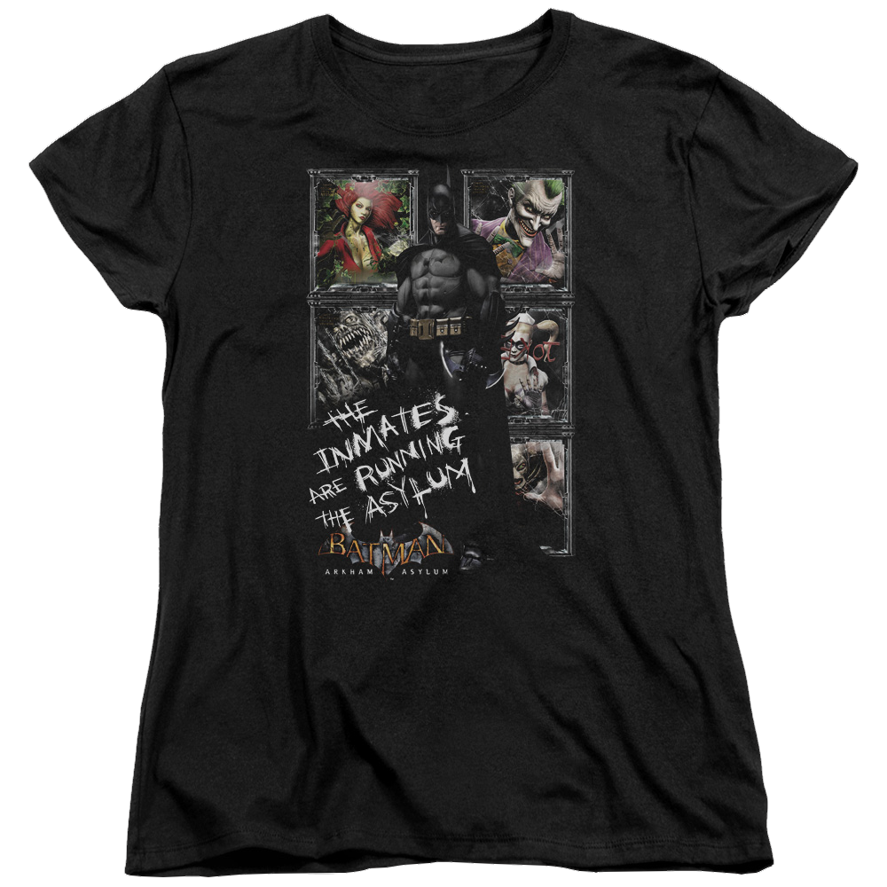 Batman - Arkham Running The Asylum - Women's T-Shirt Women's T-Shirt Batman