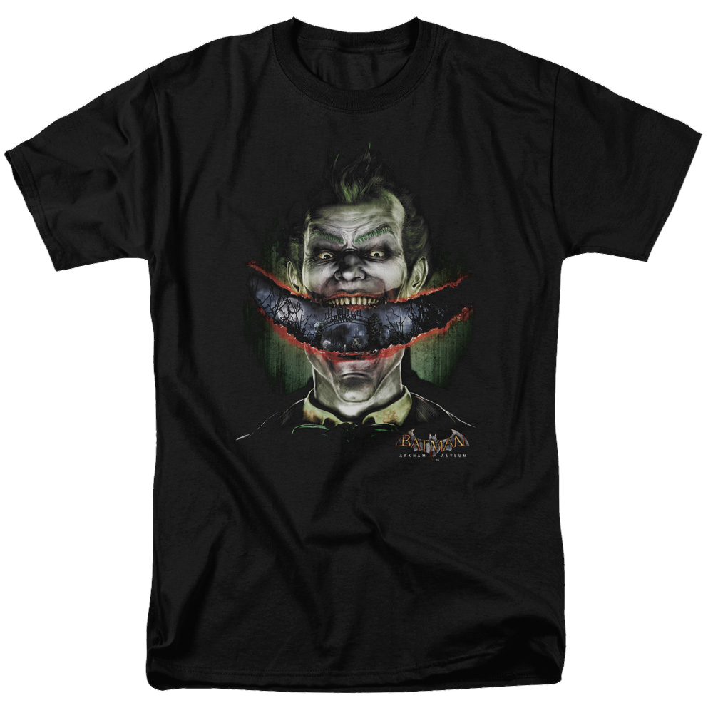 Batman - Arkham Crazy Lips - Men's Regular Fit T-Shirt Men's Regular Fit T-Shirt Batman
