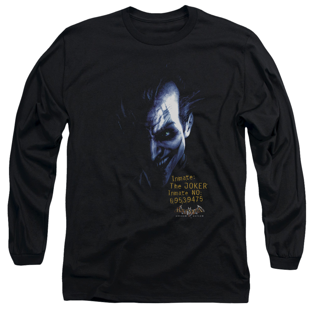 Batman - Arkham Arkham Joker - Men's Long Sleeve T-Shirt Men's Long Sleeve T-Shirt Joker
