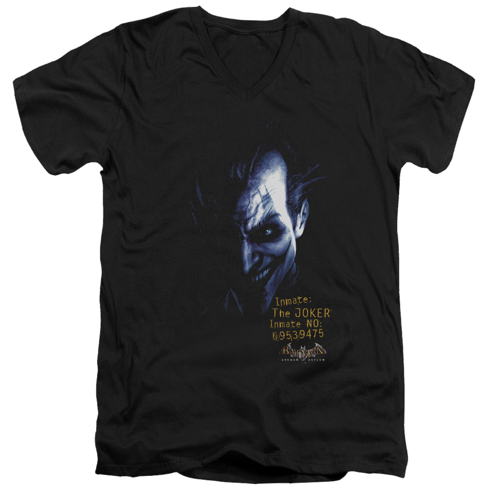 Batman - Arkham Arkham Joker - Men's V-Neck T-Shirt Men's V-Neck T-Shirt Joker