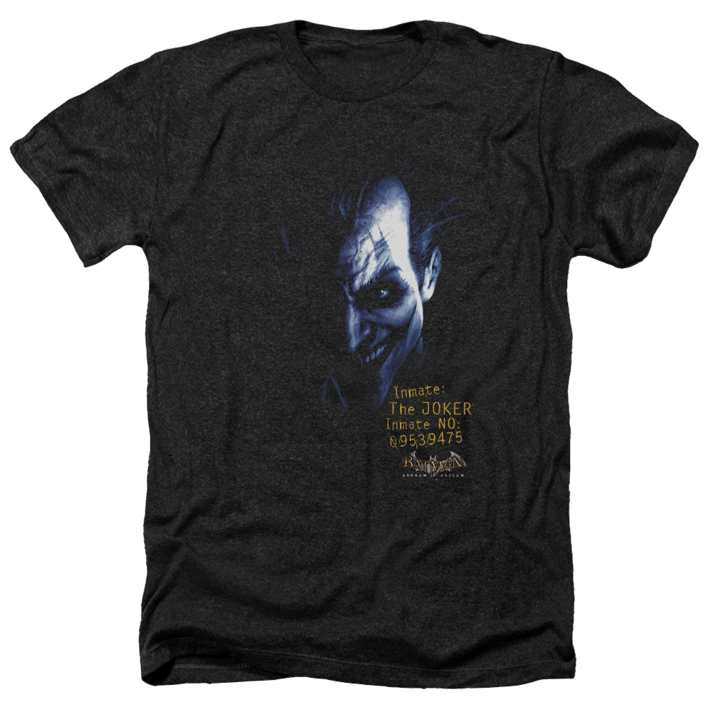 Batman - Arkham Arkham Joker - Men's Heather T-Shirt Men's Heather T-Shirt Joker