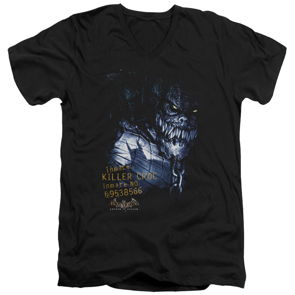 Batman - Arkham Arkham Killer Croc - Men's V-Neck T-Shirt Men's V-Neck T-Shirt Batman