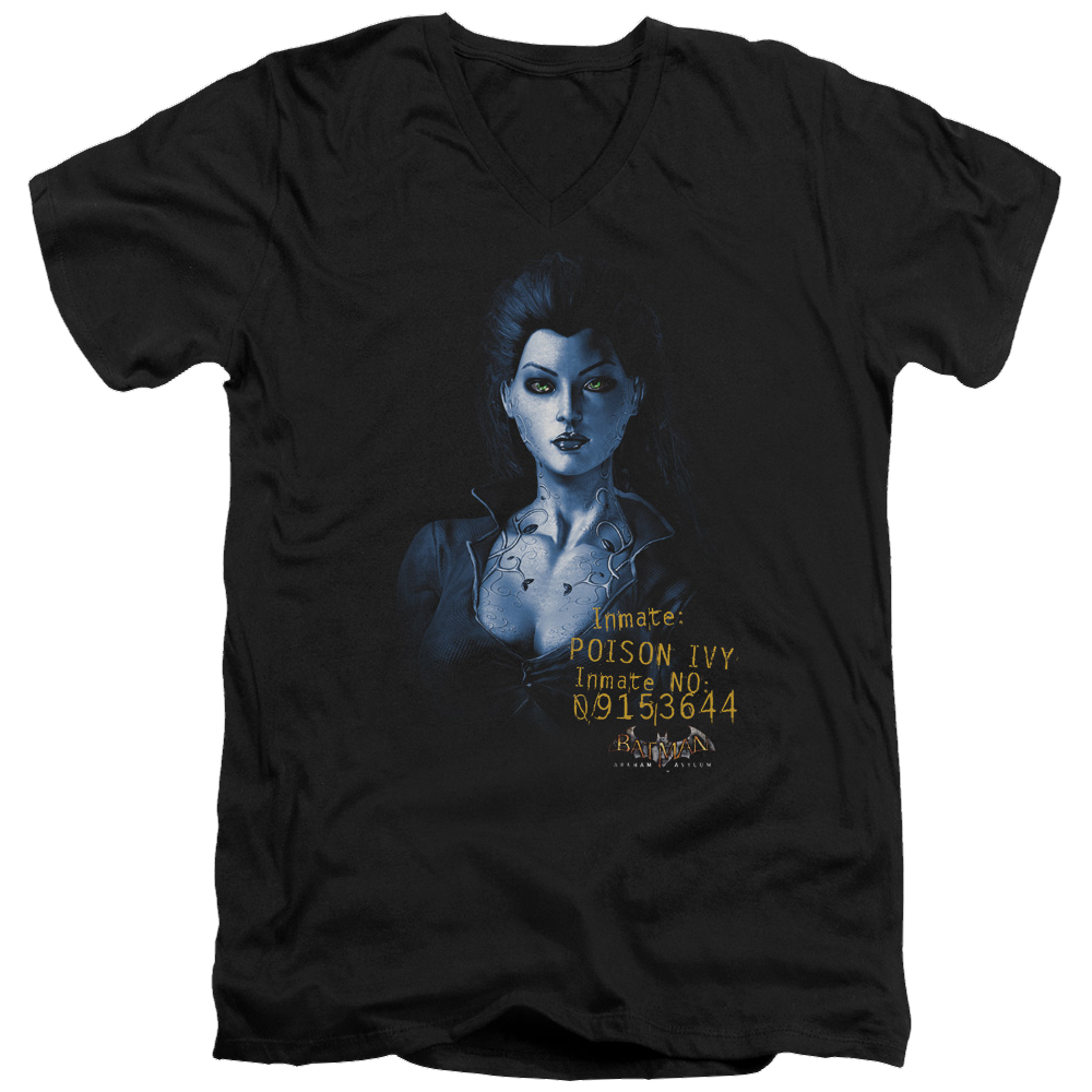 Batman - Arkham Arkham Poison Ivy - Men's V-Neck T-Shirt Men's V-Neck T-Shirt Batman