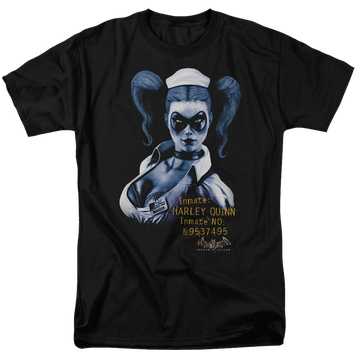 Batman - Arkham Arkham Harley Quinn - Men's Regular Fit T-Shirt Men's Regular Fit T-Shirt Harley Quinn
