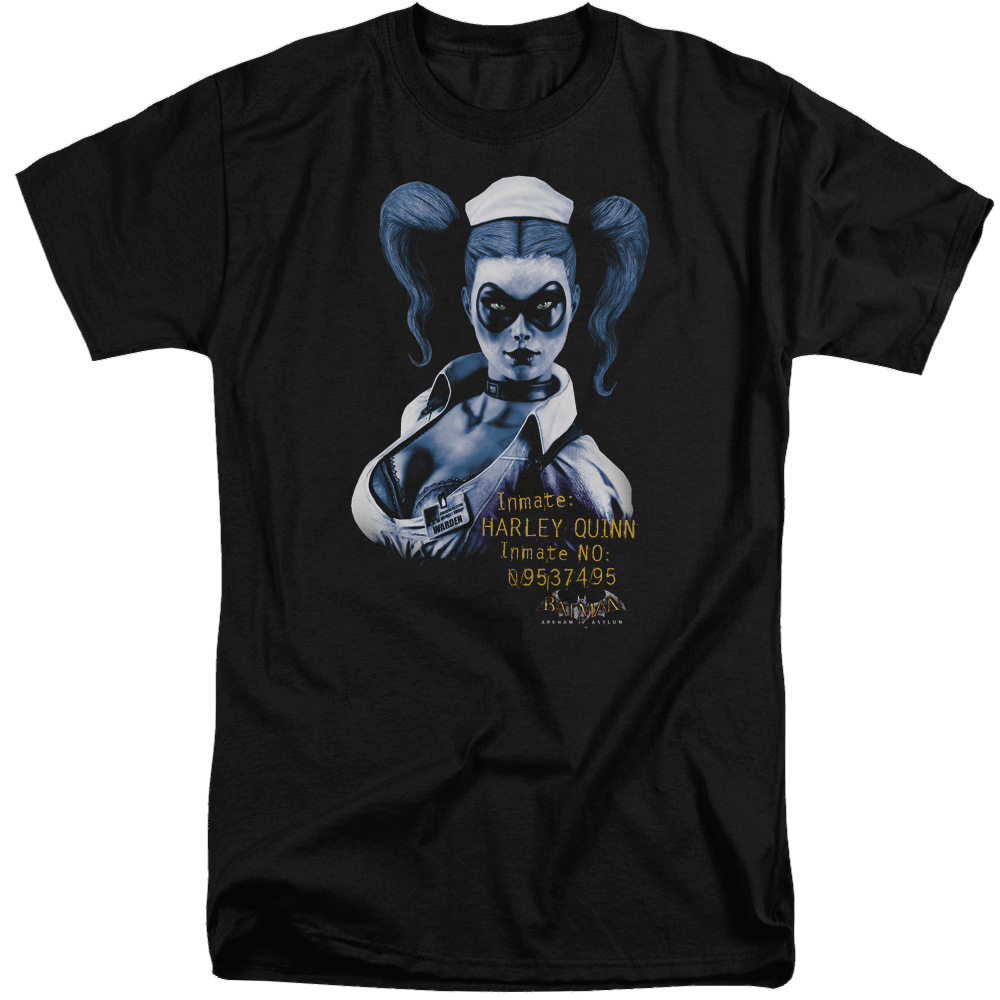 Batman - Arkham Arkham Harley Quinn - Men's Tall Fit T-Shirt Men's Tall Fit T-Shirt Harley Quinn