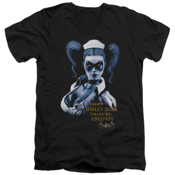 Batman - Arkham Arkham Harley Quinn - Men's V-Neck T-Shirt Men's V-Neck T-Shirt Harley Quinn