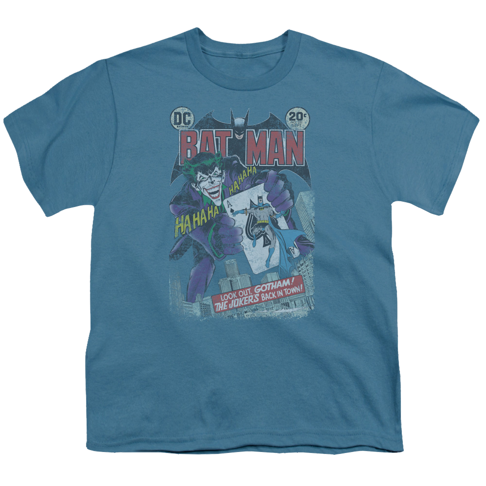 DC Batman #251 Distressed - Youth T-Shirt Youth T-Shirt (Ages 8-12) Batman