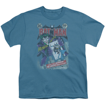 DC Batman #251 Distressed - Youth T-Shirt Youth T-Shirt (Ages 8-12) Batman