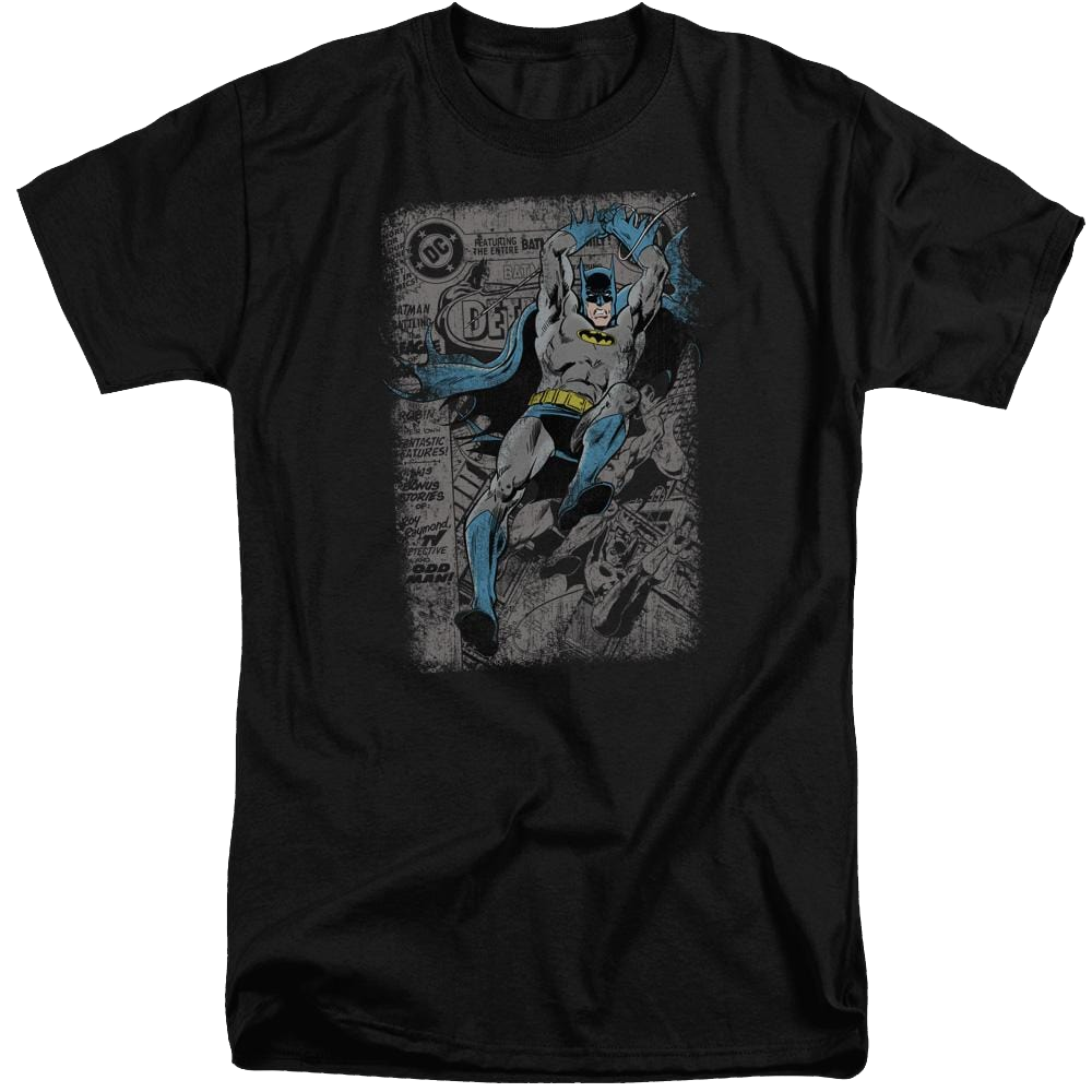 Batman Detective #487 Distress - Men's Tall Fit T-Shirt Men's Tall Fit T-Shirt Batman