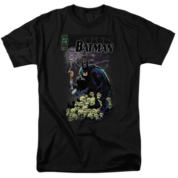 Black men's regular fit t-shirt with Batman Cover #516 graphic
