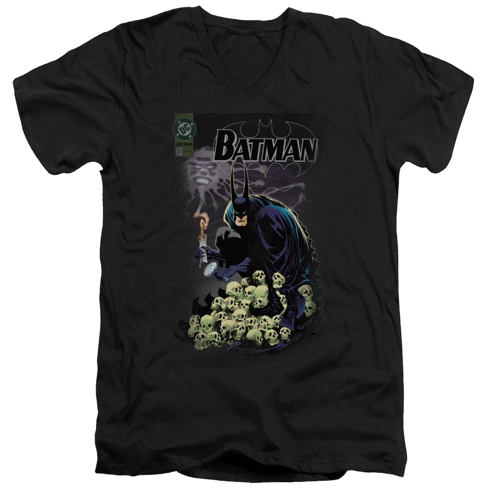 Batman Cover #516 - Men's V-Neck T-Shirt Men's V-Neck T-Shirt Batman