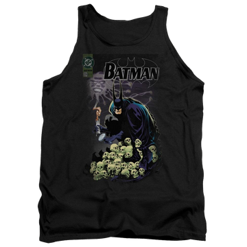 Black men's tank with Batman Cover #516 graphic