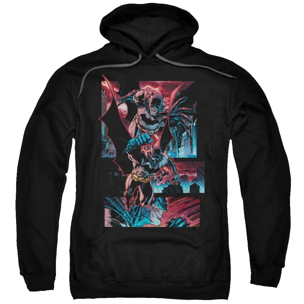 Batman Dark Knight Panels - Pullover Hoodie Pullover Hoodie Batman