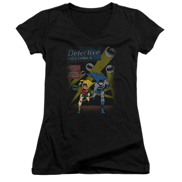 Batman Dynamic Duo - Juniors V-Neck T-Shirt Juniors V-Neck T-Shirt Batman