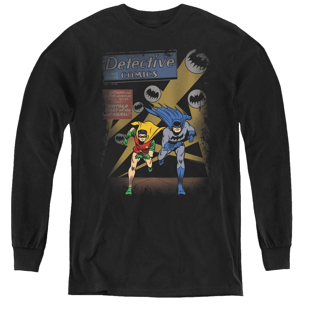 Dc Batman Dynamic Duo - Youth Long Sleeve T-Shirt Youth Long Sleeve T-Shirt Batman