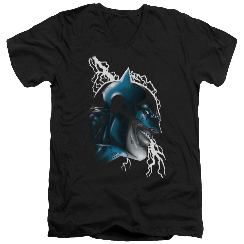 Batman Crazy Grin - Men's V-Neck T-Shirt Men's V-Neck T-Shirt Batman