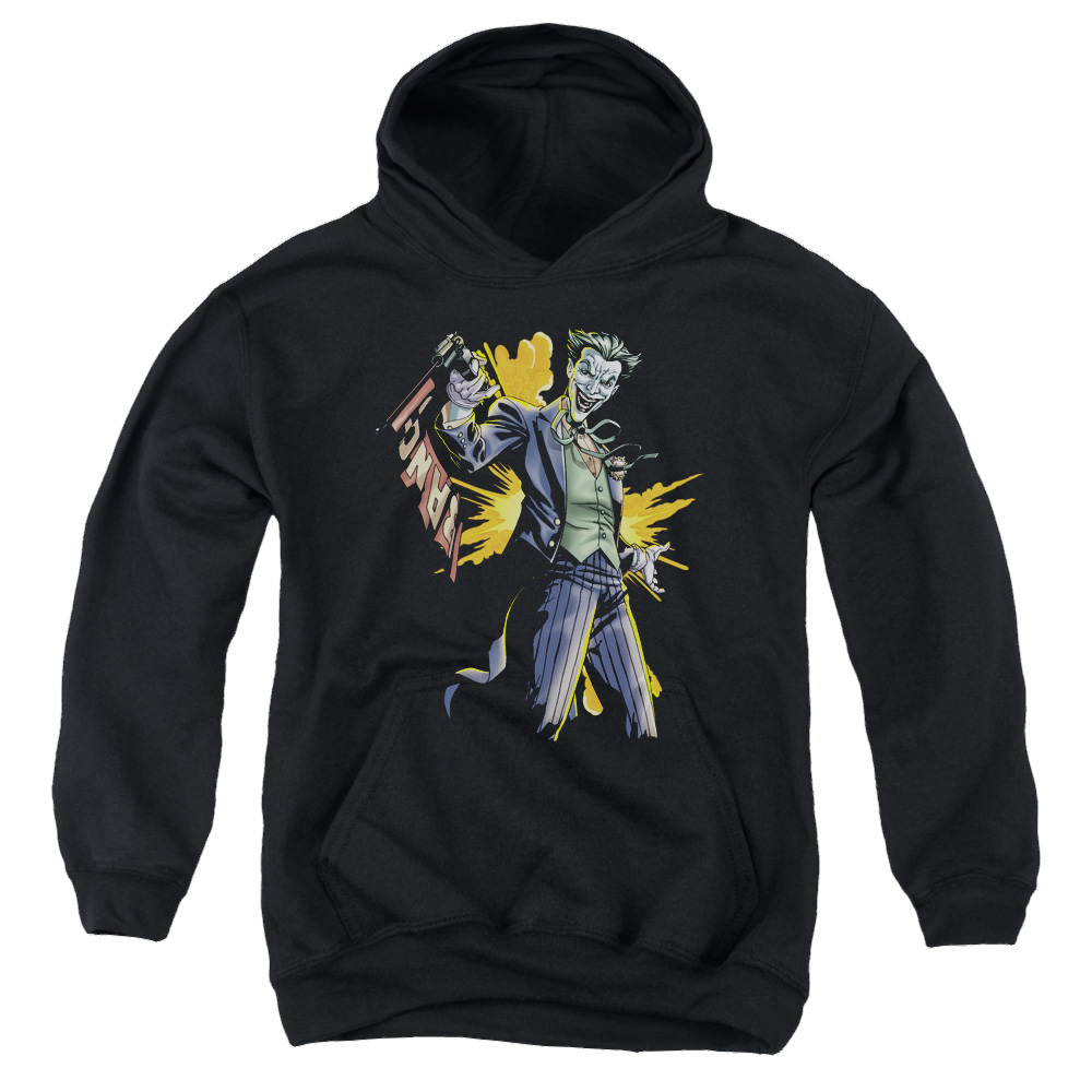 DC Batman Joker Bang - Youth Hoodie Youth Hoodie (Ages 8-12) Batman
