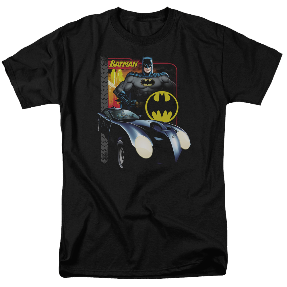 Batman Bat Racing - Men's Regular Fit T-Shirt Men's Regular Fit T-Shirt Batman