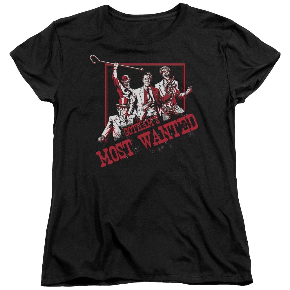 Batman Gothams Most Wanted - Women's T-Shirt Women's T-Shirt Batman