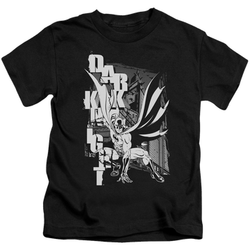 DC Batman Vertical Letters - Kid's T-Shirt Kid's T-Shirt (Ages 4-7) Batman